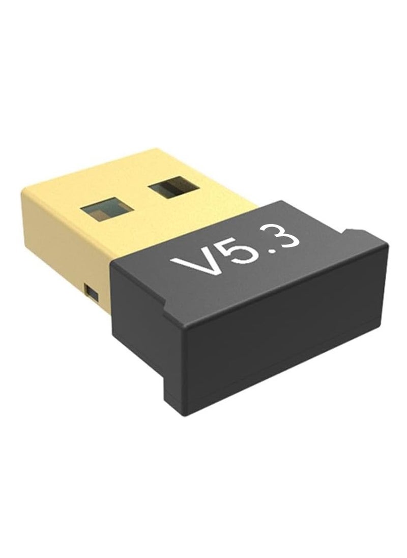 Generic Bluetooth USB Dongle 5.3V High-Speed Adapter – Mini Bluetooth Receiver for PC & Laptop | Supports Wireless Headphones, Mouse, Keyboard, Game Controller, Fast Data Transfer – Up to 20m Range, Compatible with Windows 7/8/10/11  - Image 3