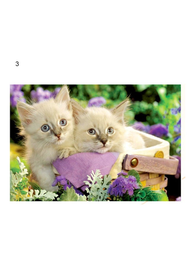 1000-Piece Cats Jigsaw Puzzle Set - Image 2