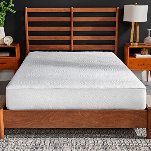 Tempur-Pedic Cool Luxury Mattress Protector, Queen, White - Image 1