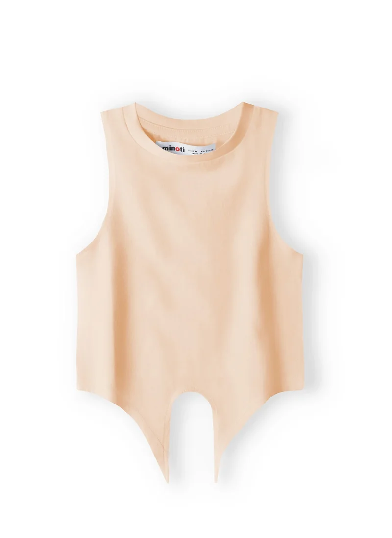 MINOTI Kids Girls Tie Front Vest