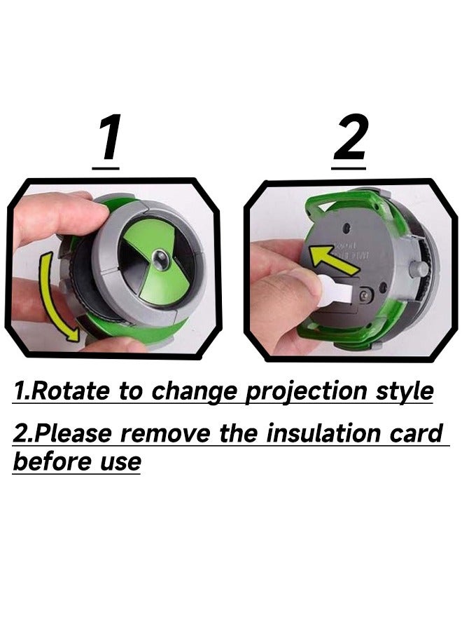 بن تن ألعاب ساعة بن 10، ساعة بن تن للأطفال، ساعة جهاز عرض بن تن ألتيميت ألين، لعبة ساعة جهاز عرض لمستلزمات حفلات أعياد الميلاد - Image 2