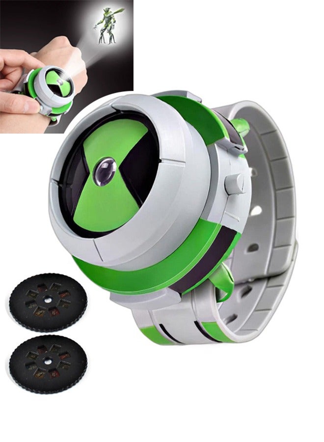 بن تن ألعاب ساعة بن 10، ساعة بن تن للأطفال، ساعة جهاز عرض بن تن ألتيميت ألين، لعبة ساعة جهاز عرض لمستلزمات حفلات أعياد الميلاد - Image 1