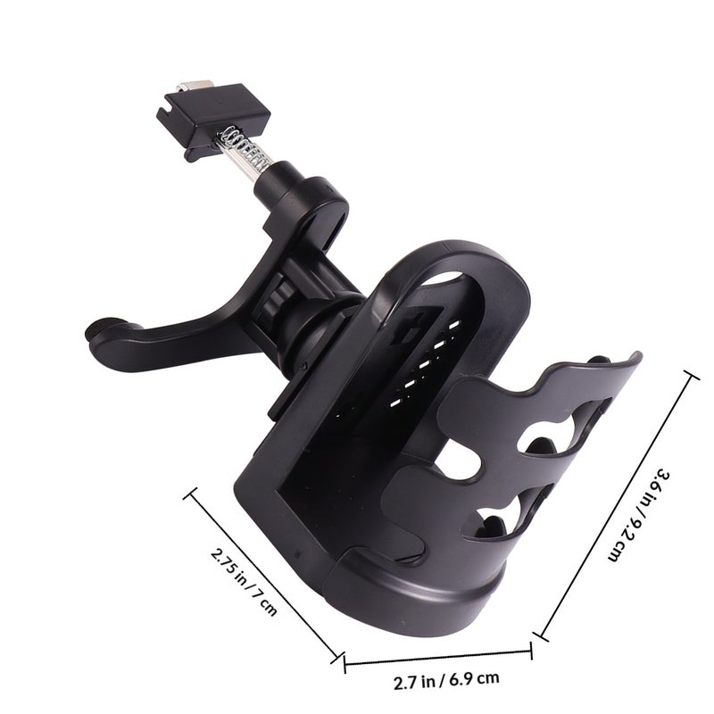 1PC Universal Car Air Vent Drink Rack Water Cup Holder Beverage Storage Shelf - Image 2
