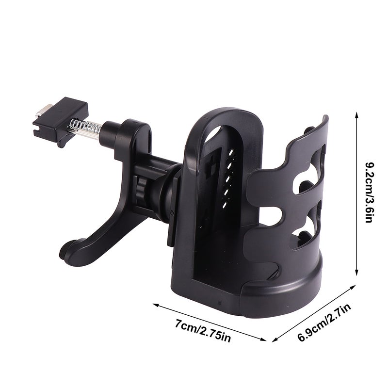 1PC Universal Car Air Vent Drink Rack Water Cup Holder Beverage Storage Shelf - Image 3