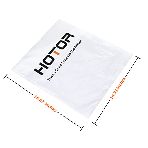 HOTOR Car Trash Bags, Liner Refills (50-Pack), (Trash Can is not Included) - Image 4
