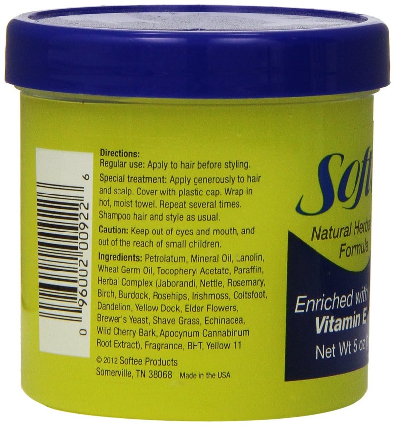 Softee Hair Food with Vitamin E, 5 oz - Image 2
