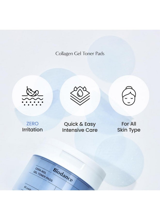 BIODANCE Biodance Cera-nol Gel Toner Pads | Hydrating, Soothing Korean Toner Pads for Sensitive Skin | 4.93 fl.oz.(140g), 60Pads  - Image 5