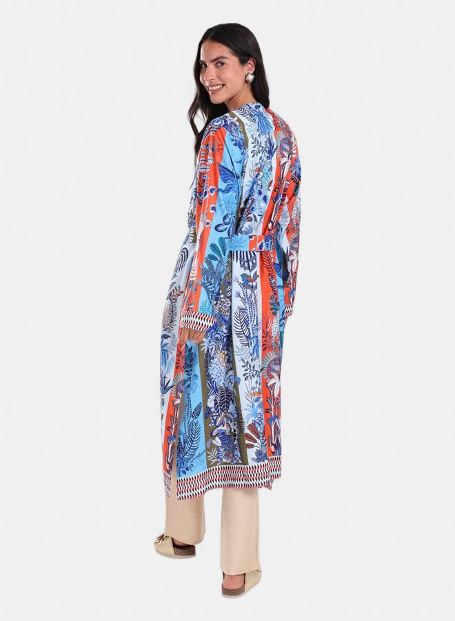Carina Colorful Printed Cardigan  - Image 3