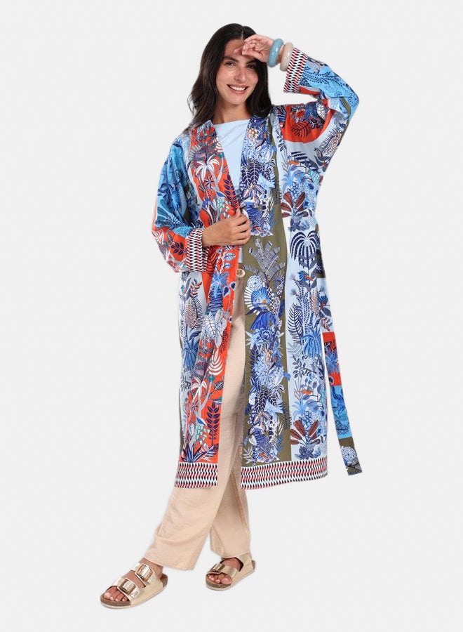 Carina Colorful Printed Cardigan  - Image 1
