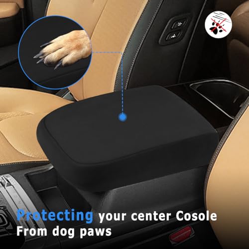 INTGET for 2022-2025 2026 Kia Carnival Center Console Cover Neopren Middle Console Cover Armrest Cover Console Lid Protector for Kia Carnival LX EX SX SX Prestige Accessories 2022 2023 2024 2025 2026 - Image 5