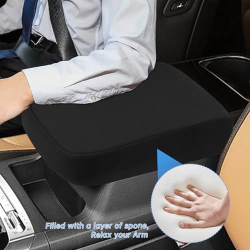 INTGET for 2022-2025 2026 Kia Carnival Center Console Cover Neopren Middle Console Cover Armrest Cover Console Lid Protector for Kia Carnival LX EX SX SX Prestige Accessories 2022 2023 2024 2025 2026 - Image 3