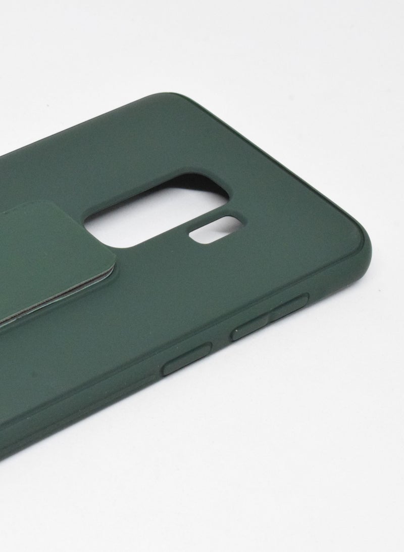 BORTONY Fully Covered With Finger Grip Stand Holder Anti Slip Shockproof Protective Case Cover For Samsung Galaxy S9 Plus - Image 2