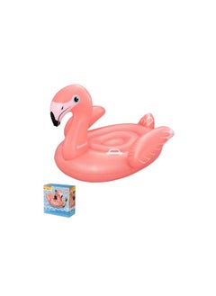 Toy Box Inflatable Pink Flamingo Shaped Swimming Ring 138x107cm  - Image 2
