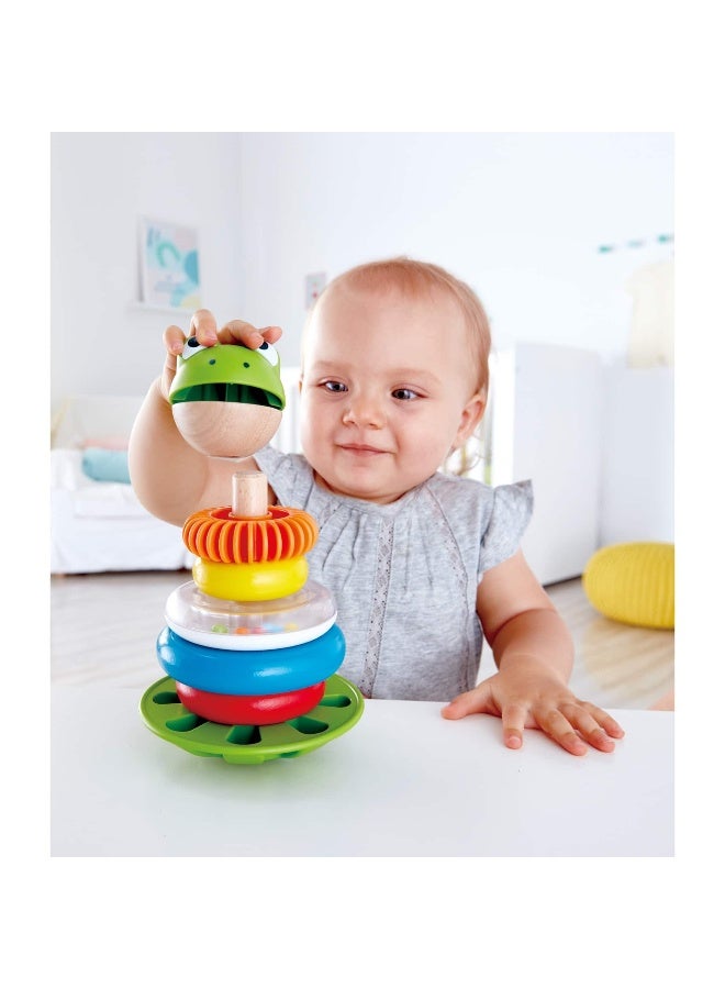 Hape خواتم تكديس السيد ضفدع - Image 3