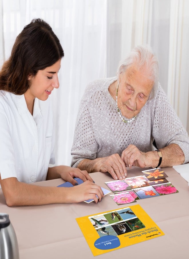 Keeping Busy Match Photo 1 Dementia Activities for Seniors | Alzheimer Products for Elderly Patients | Fun Memory Game Toy & Cognitive Brain Puzzle for Senior Citizens w/Memory Loss or Alzheimers - Image 5