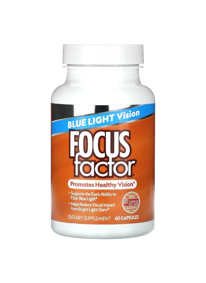 Focus Factor Focus Factor, Blue Light Vision, 60 Capsules  - Image 3