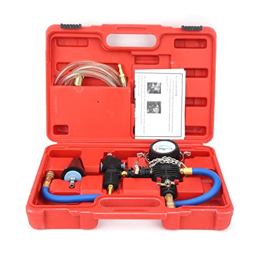 HURRISE Vacuum Purge Coolant Refill Kit for Car SUV Van Cooler with Universal Adaptor, Pressure Gauge Fast Refill, No Air Bubbles Hard toReach Connections - Image 1