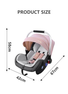 Baby Car Seat With Full Body Support Cushion Baby Carrier Cot with Adjustable Canopy - pzsku/Z8B691D74D9FE28848401Z/45/_/1739438540/9addf20e-dde2-4636-bc10-f20083ff71e4