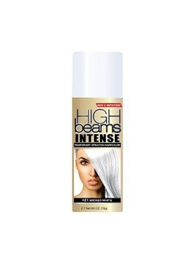 High Beams Intense Temporary Spray-On Hair Color - Wicked White 2.7 oz (3 pack)