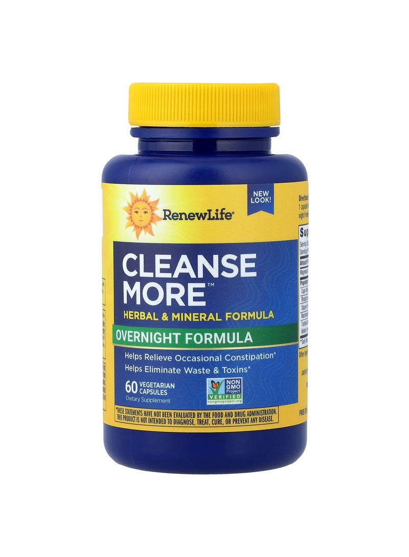 Cleanse More™, 60 Vegetarian Capsules