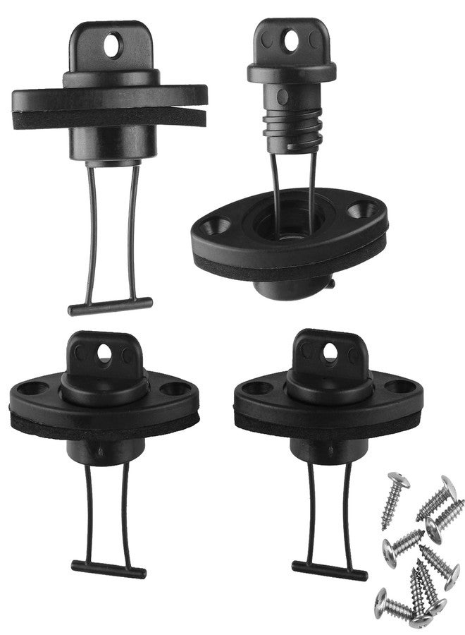 CM مجموعة CM من 4 سدادات تصريف قوارب الكاياك مع حشوة وبراغي - Image 1