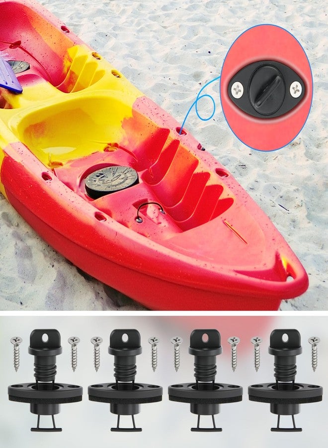 CM مجموعة CM من 4 سدادات تصريف قوارب الكاياك مع حشوة وبراغي - Image 5