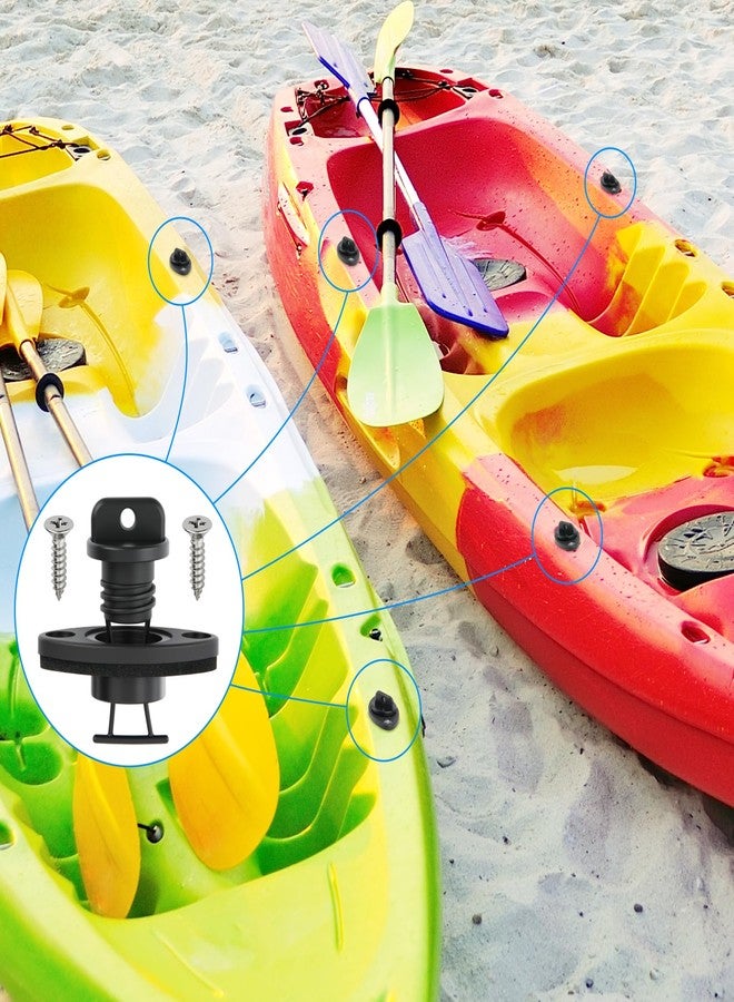 CM مجموعة CM من 4 سدادات تصريف قوارب الكاياك مع حشوة وبراغي - Image 4