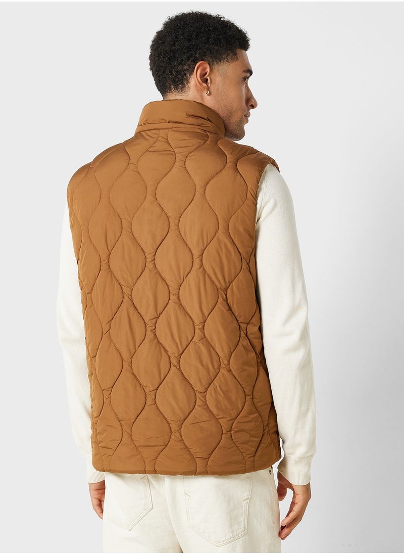 JACK & JONES - Casual Reversible Vest - Image 1