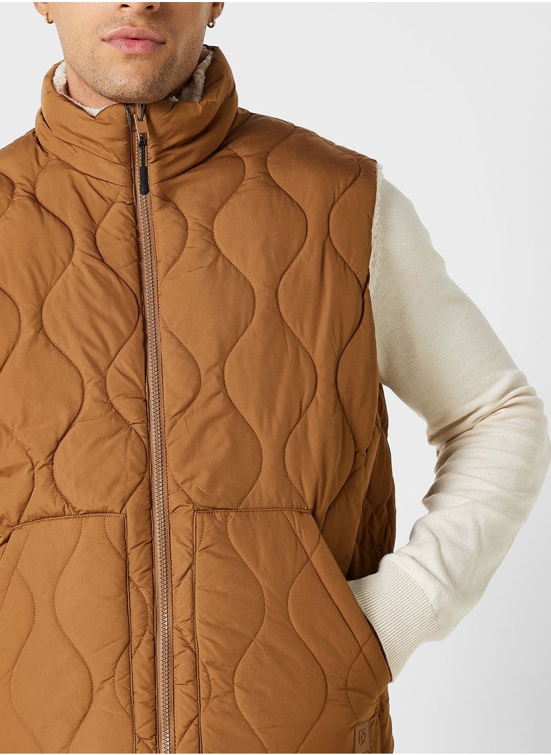JACK & JONES - Casual Reversible Vest - Image 1