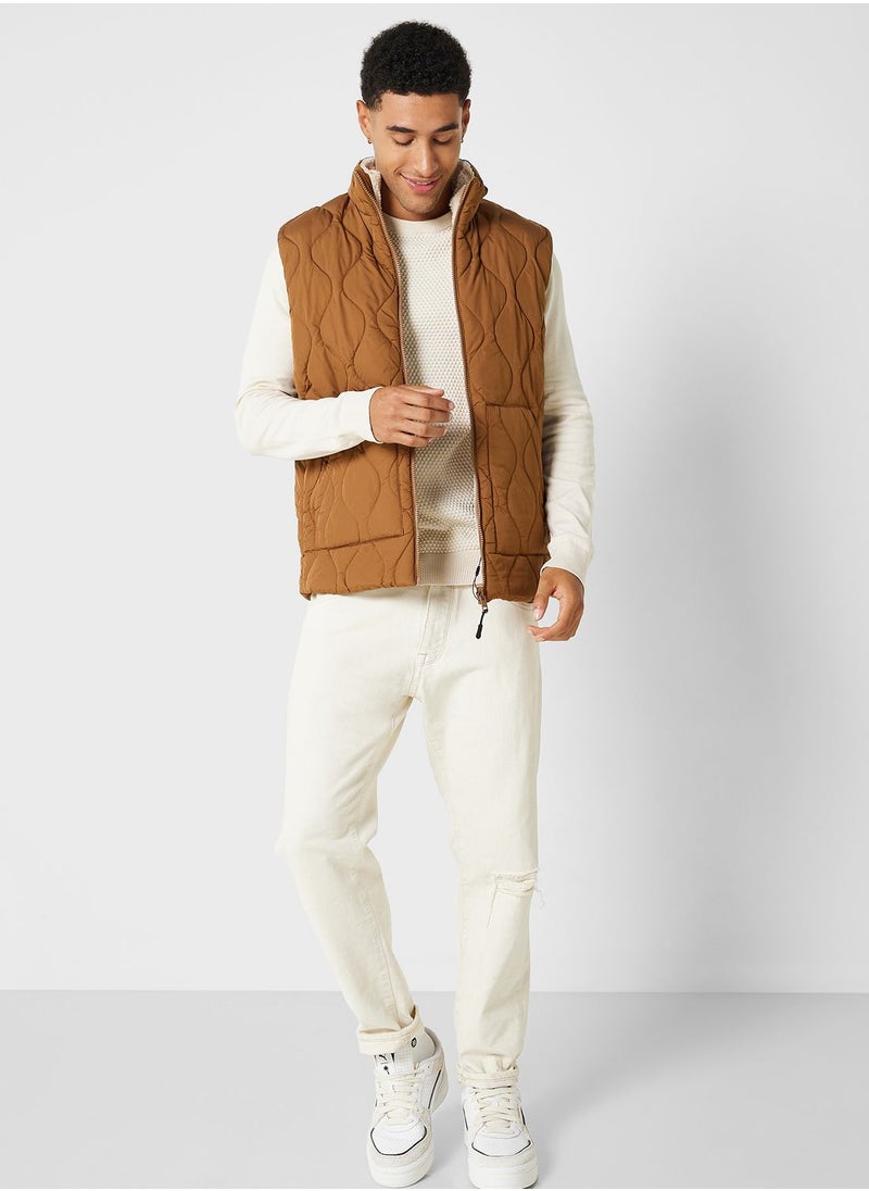 JACK & JONES - Casual Reversible Vest - Image 1
