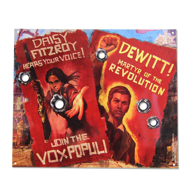 BioShock Infinite Vox Revolution Tin Sign