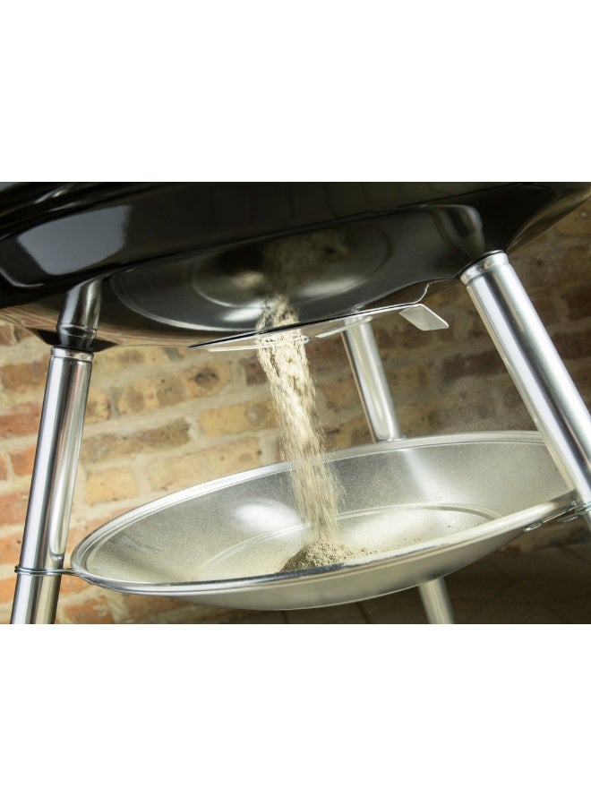 Weber Kettle Stainless Steel Charcoal Grill Black | 98 x 56 x 63 cm|Premium Charcoal Grill For Outdoor Barbeque and cooking - Image 4