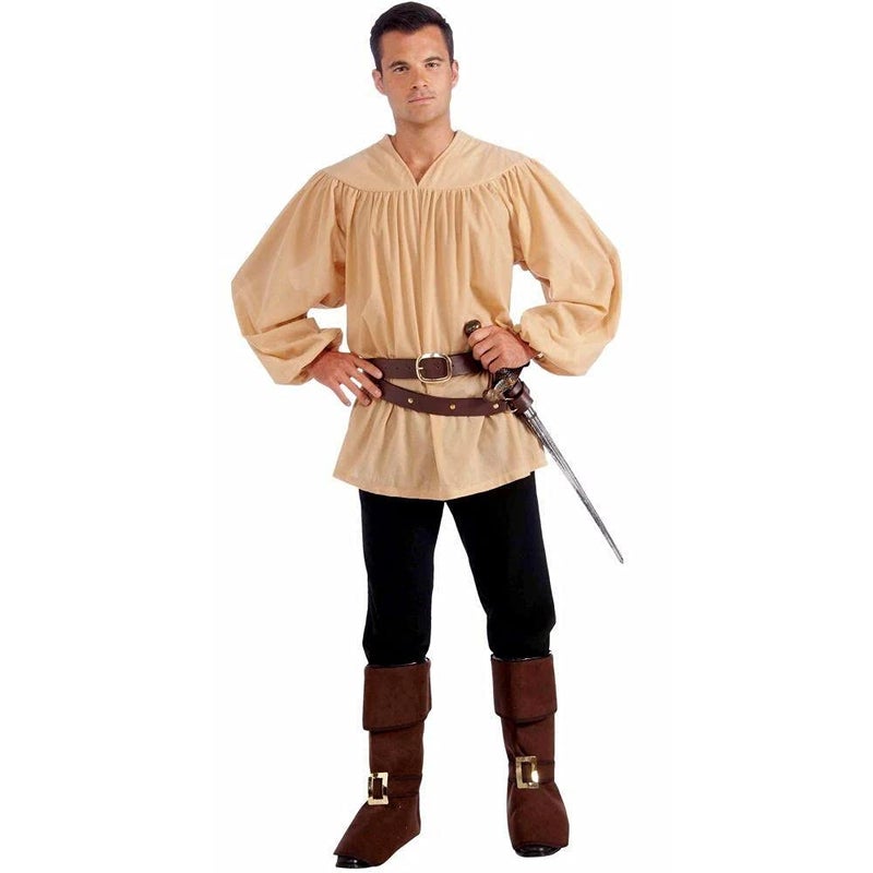 Rubies Forum Novelties Men's Medieval Costume Top, Beige, Standard - Image 5