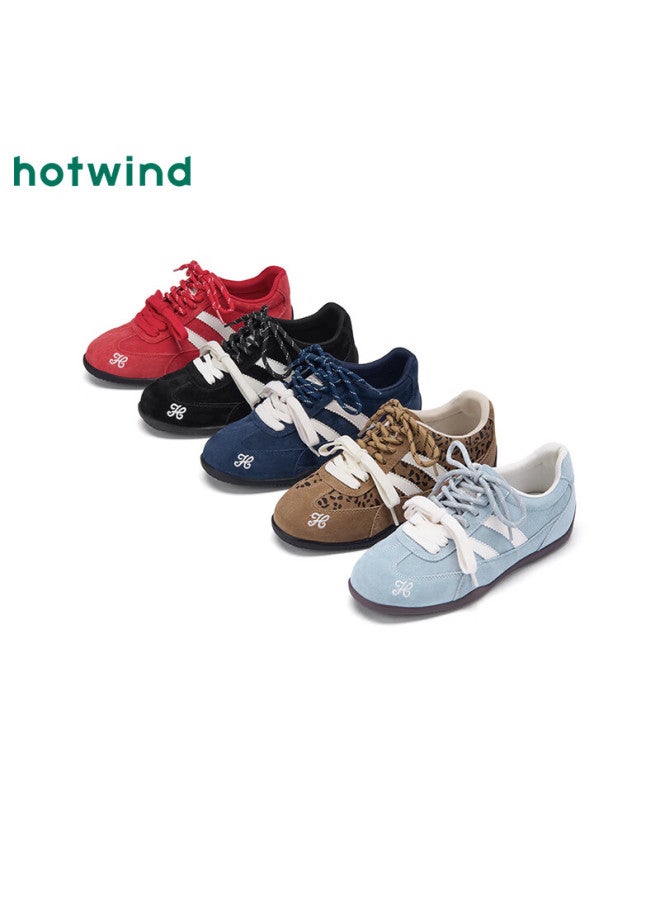 Hotwind Mall Same Style Dexun Shoes For Women, Autumn New Fashion Sports Casual Shoes, Versatile Thin-soled Racing Shoes - Image 1