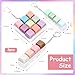 Xorim 3 Pieces Keyboard Fidget Toy Decompression Toys Keyboard Clicker Toy with Keychain for Adults to Relieve Stress and Pass Time Style A - Image 4