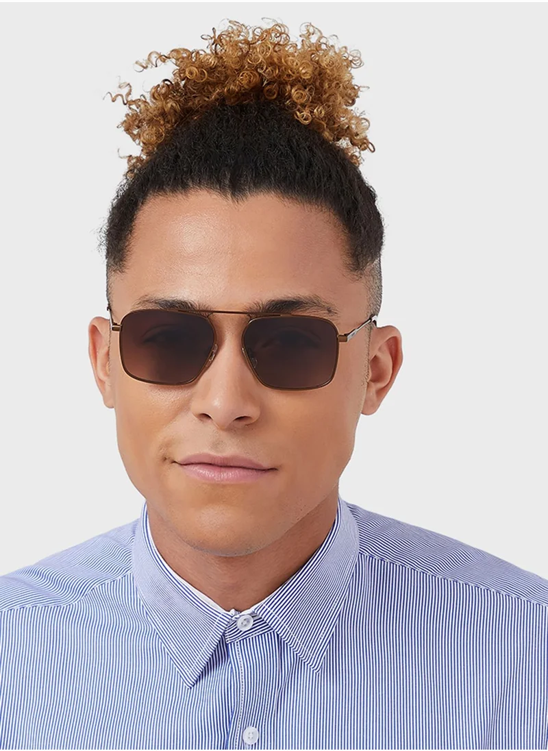 30 سندايز Roux Rectangular   Sunglasses