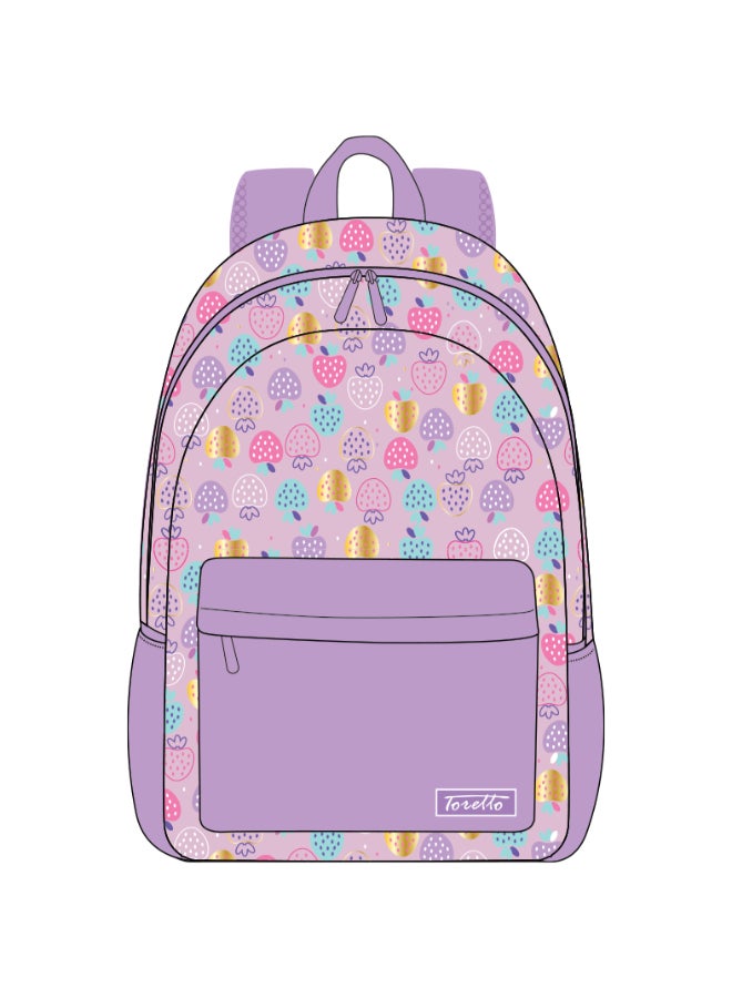 Toretto 4 PCS Backpack Set with 17 " School Backpack , Lunch Bag, Water Bottle & Pencil case, Gift for girls - Image 2