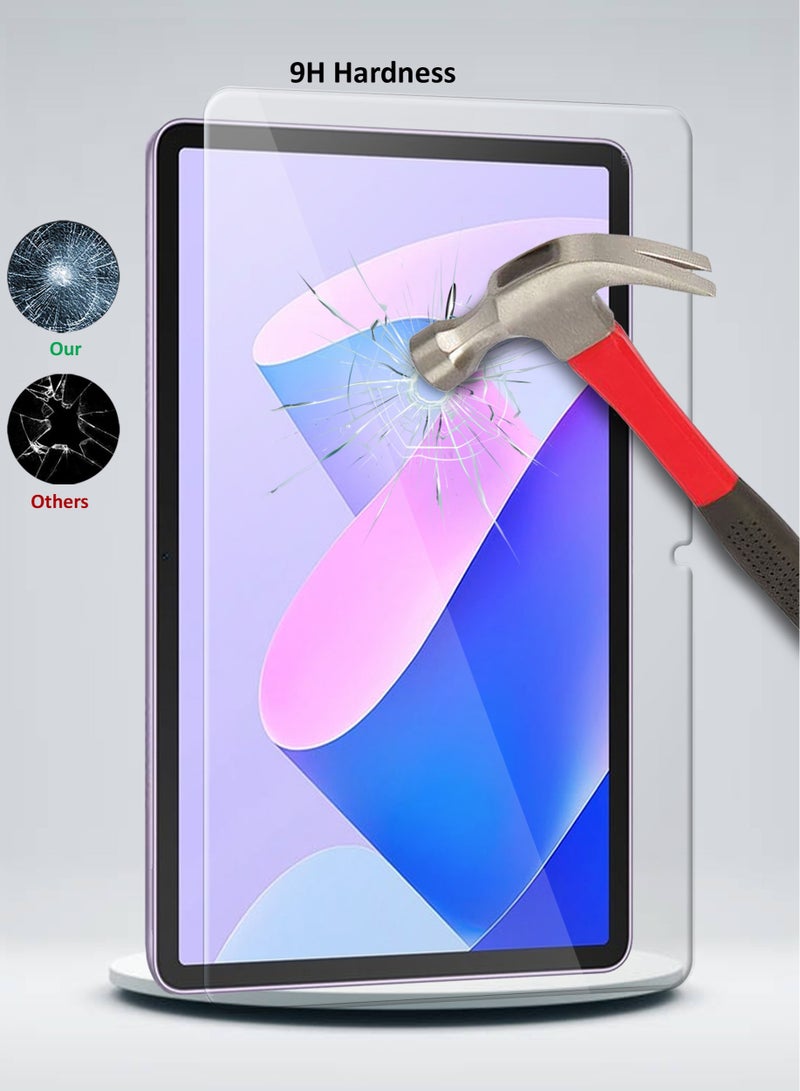 Wtech Premium Series Curved Edges Full Glue Full Cover Tempered Glass Screen Protector For Huawei MatePad 11 2023 Clear - Image 2