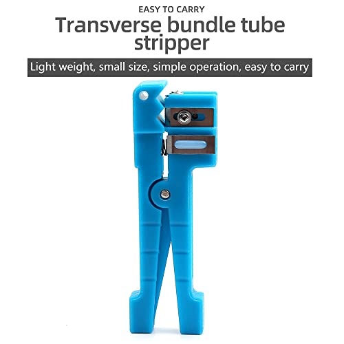 Cruiser 45-163 Fiber Optic & Coaxial Cable Stripper Tool (Blue, Alloy Steel) - Image 3
