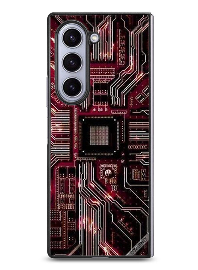 Covernex Samsung Galaxy Z Fold6 Protective Case Cover Cricut - Image 1