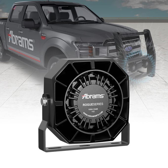 Rogue 100 Watt Siren Speaker High Performance Capable With Any 100 Watt Siren Ultra Slim Low Profile