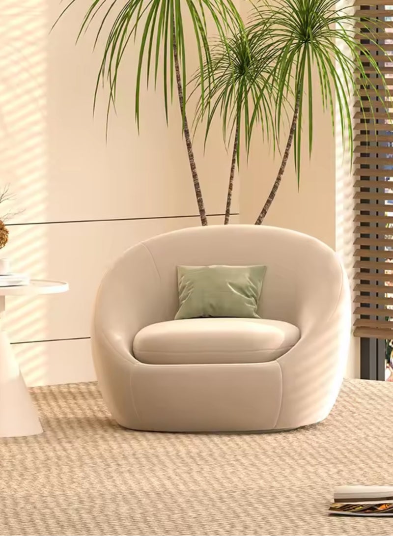 AMF Furniture AMF Furniture's School Corner Couch Apartment Living Room Sofas, Velvet Living Room Used Sofa Sets Furniture Living Room (Beige)  - Image 2