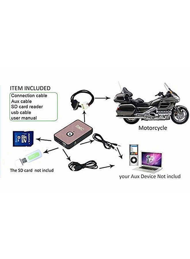 COBIKE Digital Music Changer Player Media CD Changer MP3 for Honda GOLDWING 1800 GL1800 2001-2015 - Image 2