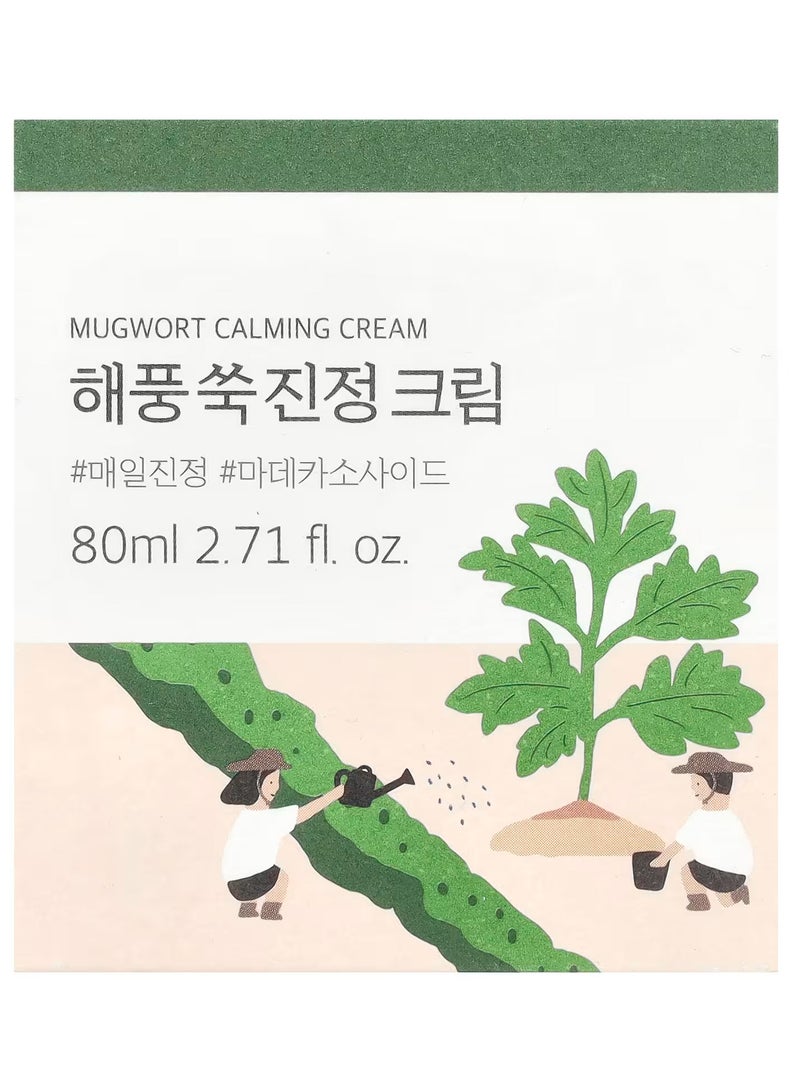 ROUND LAB Mugwort Calming Cream, 80 ml - Image 1