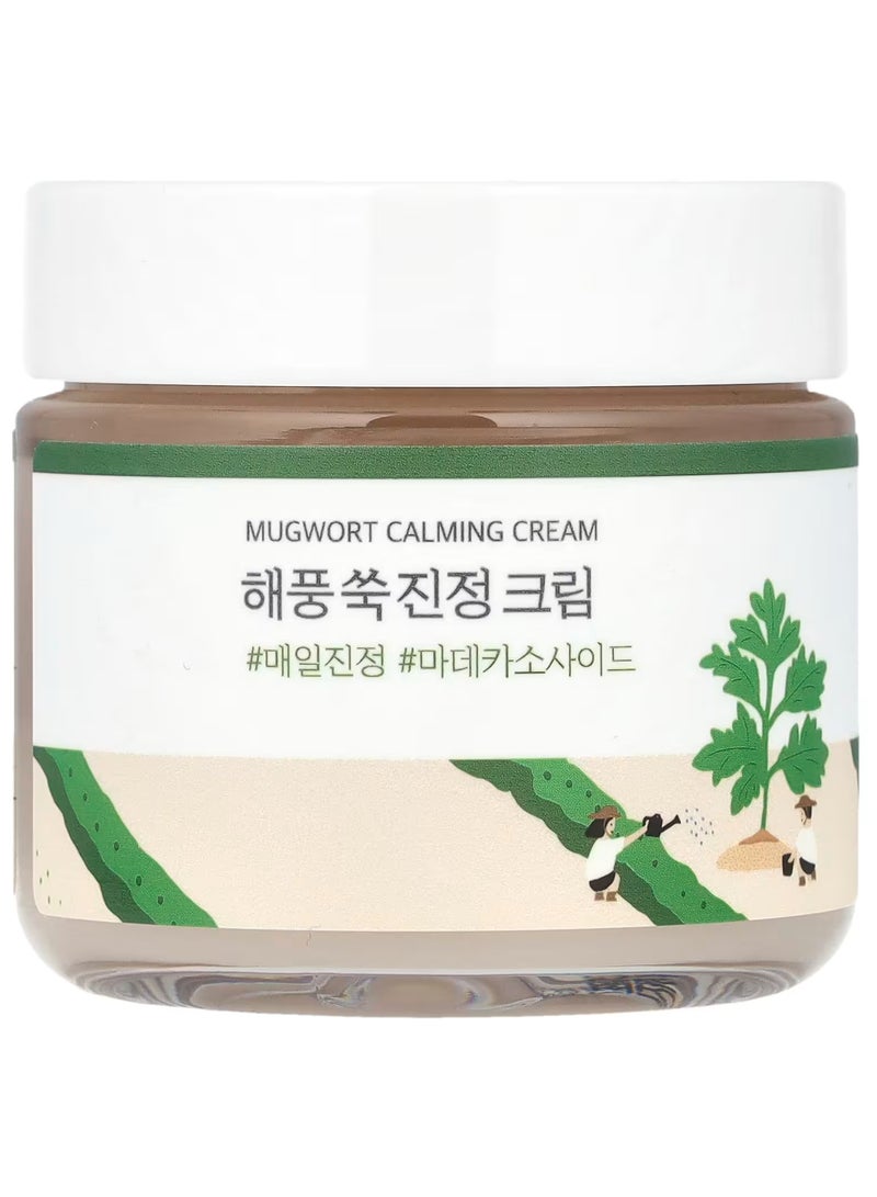 ROUND LAB Mugwort Calming Cream, 80 ml - Image 5