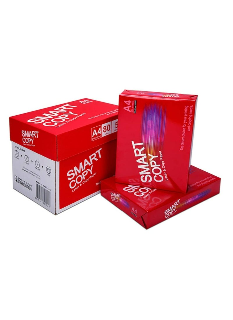 SMART COPY Smart Copy 80gsm A4 Paper White 5x500 Sheets 