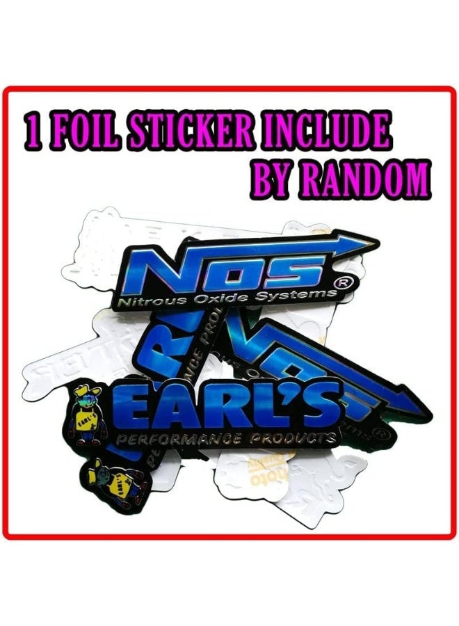 BPA دراجات موتوكروس للدراجات النارية سباق دراجة نارية موتو آر سي دراجة شاحنات قطع غيار ملحقات شعار راعي ATV لوح تزلج خوذة صندوق أدوات حزمة سباق 6 أوراق ملصقات جرافيتي فينيل مجموعة D6721 Best4Buy - Image 2