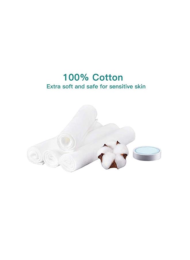 Zaboon Towel 5Pc Reusable Compressed Bath Towels Tablets, 100% Cotton Disposable Washcloth For Travel Business Trip Home, Compact Towel, 30Cm X 70Cm - Image 4