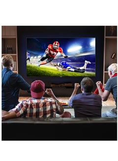 GEEPAS Geepas 65 Inches Smart TV GLED6523SXUHD, 4K Ultra HD Slim LED TV, With Remote Control, HDMI and USB Ports, Android 11.0, WI FI and Eco Efficiency, Wide Color Enhance, Black  - Image 4