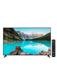 GEEPAS Geepas 65 Inches Smart TV GLED6523SXUHD, 4K Ultra HD Slim LED TV, With Remote Control, HDMI and USB Ports, Android 11.0, WI FI and Eco Efficiency, Wide Color Enhance, Black  - Image 1